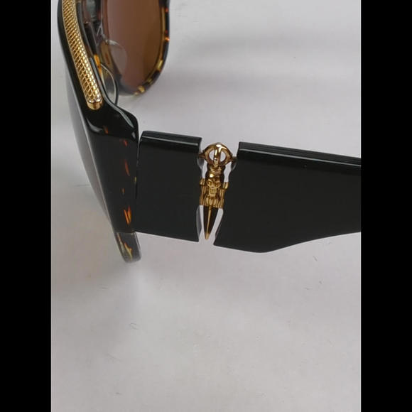 [SOLD] SHAMBALA by LARRY SANDS Purpa 1 Gold Tortoise Sunglasses Brown Japan - Picture 10 of 11